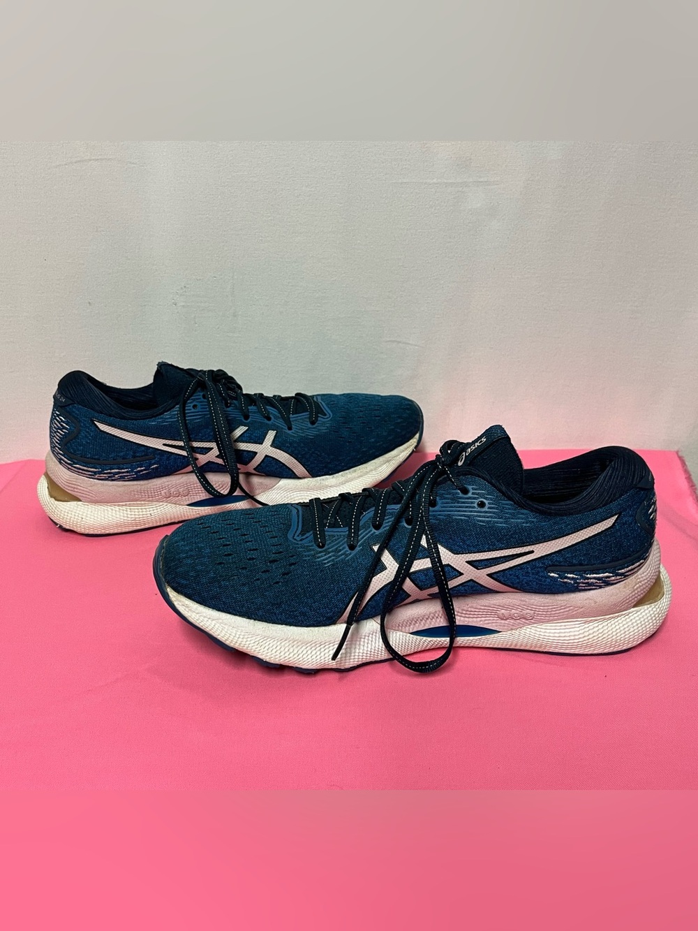 ASICS Gel Nimbus 24 Womens Size 9 Blue Running Shoes FF Blast Athletic Sneaker - Picture 13 of 13